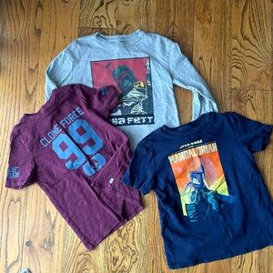 Bundle of GAP Star Wars TShirts